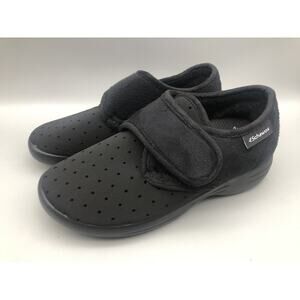 Schawos Women's Stretch Slip Resistance Slip On Comfort Health Shoes Size 36